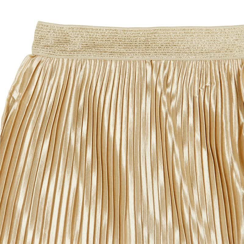 Boboli 725273-7308 Spódnica dziewczęca plisowana na gumeczce kolor piaskowy -  - #tag1# - #tag2# - #tag3# - #tag4#