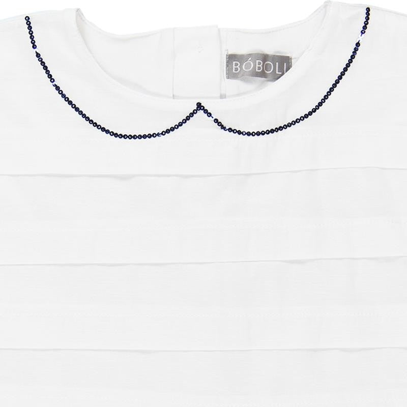 Boboli Bluzka wizytowa 721235-1100  kolor biały -  - #tag1# - #tag2# - #tag3# - #tag4#