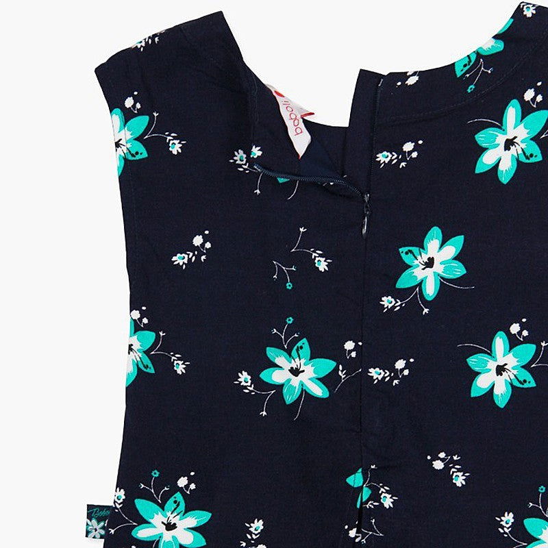 Boboli Sukienka dla dziewczynki granatowa 417002-9024 -  - #tag1# - #tag2# - #tag3# - #tag4#