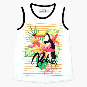 Boboli bluzka dla dziewczynki biała 827388-1100 -  - #tag1# - #tag2# - #tag3# - #tag4#