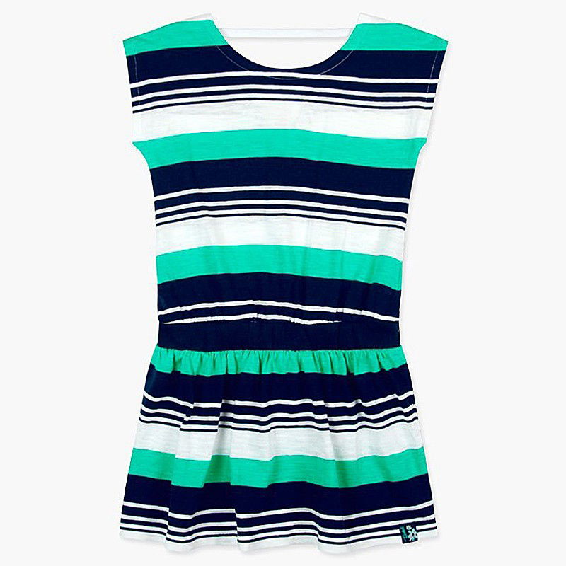 Boboli sukienka w paski dla dziewczynki 417158-9055 -  - #tag1# - #tag2# - #tag3# - #tag4#