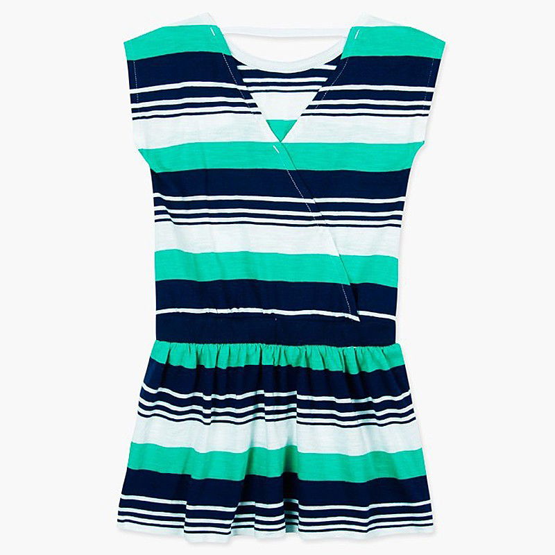 Boboli sukienka w paski dla dziewczynki 417158-9055 -  - #tag1# - #tag2# - #tag3# - #tag4#