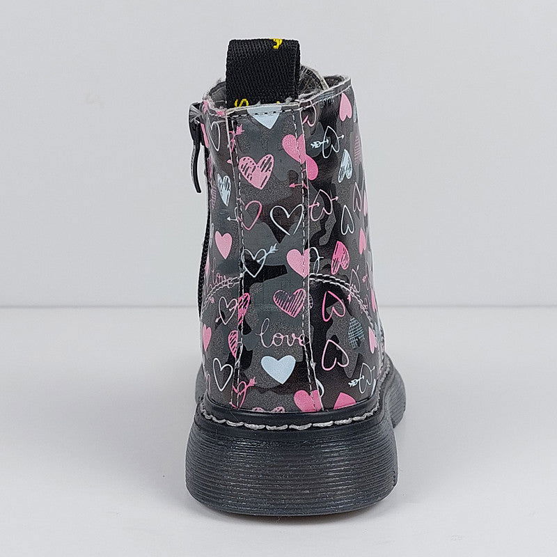 Botki Ocieplne dziewczynka szary HB371-27923  GKMBD -  - #tag1# - #tag2# - #tag3# - #tag4#