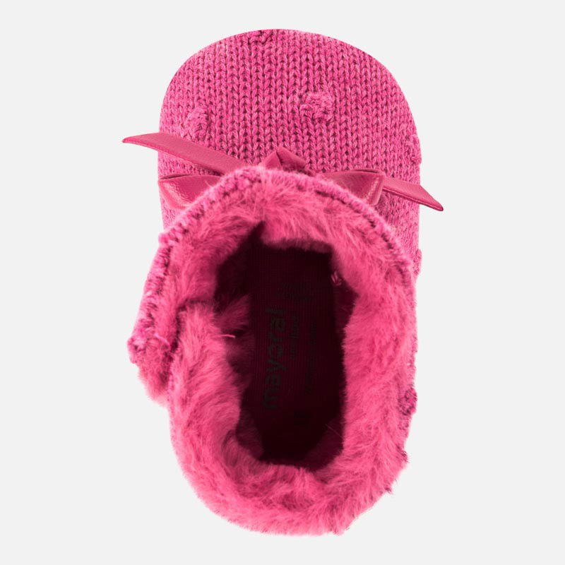 Botki trykotowe niemowlęce na rzep dla dziewczynki Mayoral 9218-30 -  - #tag1# - #tag2# - #tag3# - #tag4#