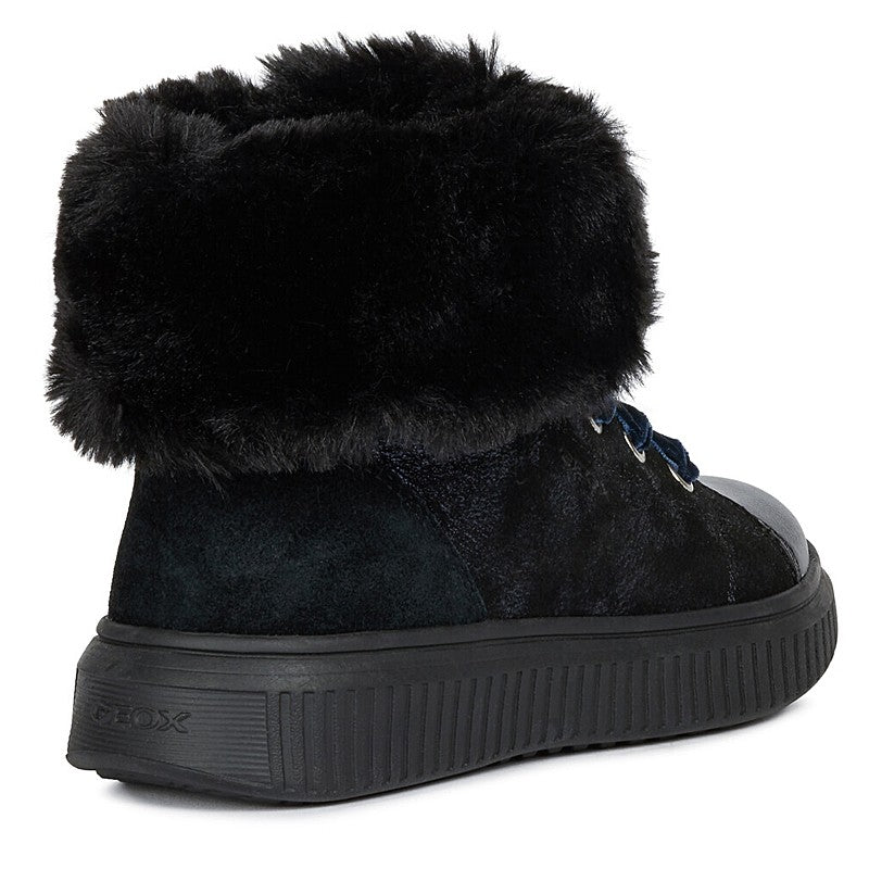 Botki zimowe dziewczęce GEOX J947YB-0MA22-C9999_M czarny -  - #tag1# - #tag2# - #tag3# - #tag4#