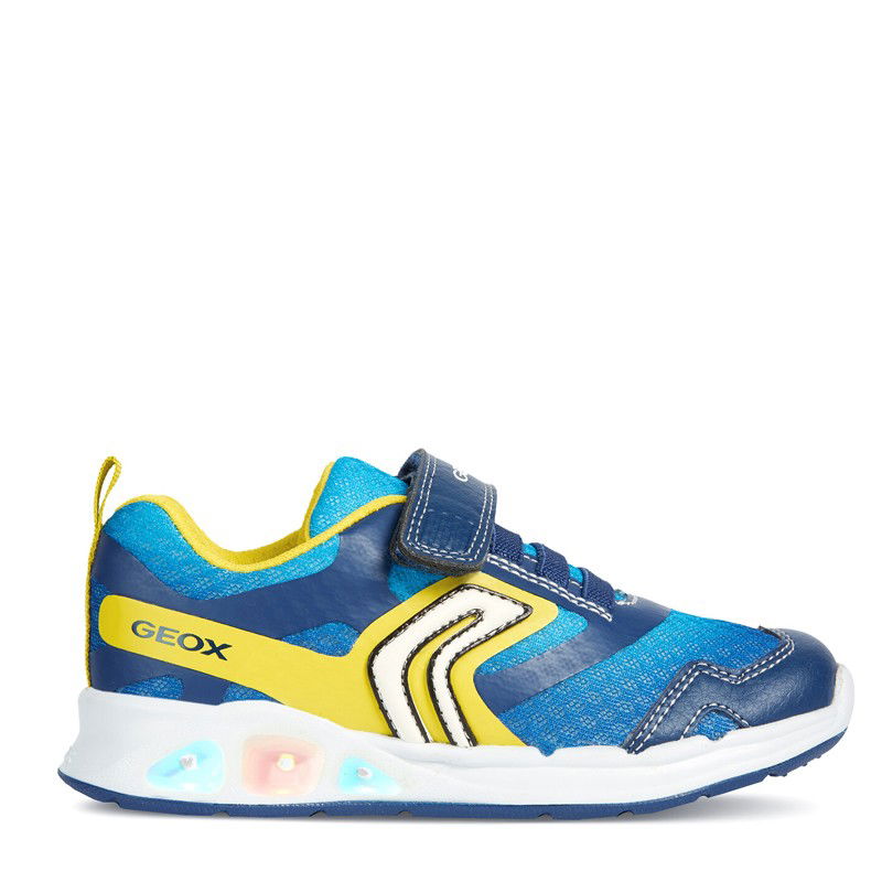 Buty sneakersy chłopięce Geox J929FA-01454-C0749 kolor niebieski -  - #tag1# - #tag2# - #tag3# - #tag4#