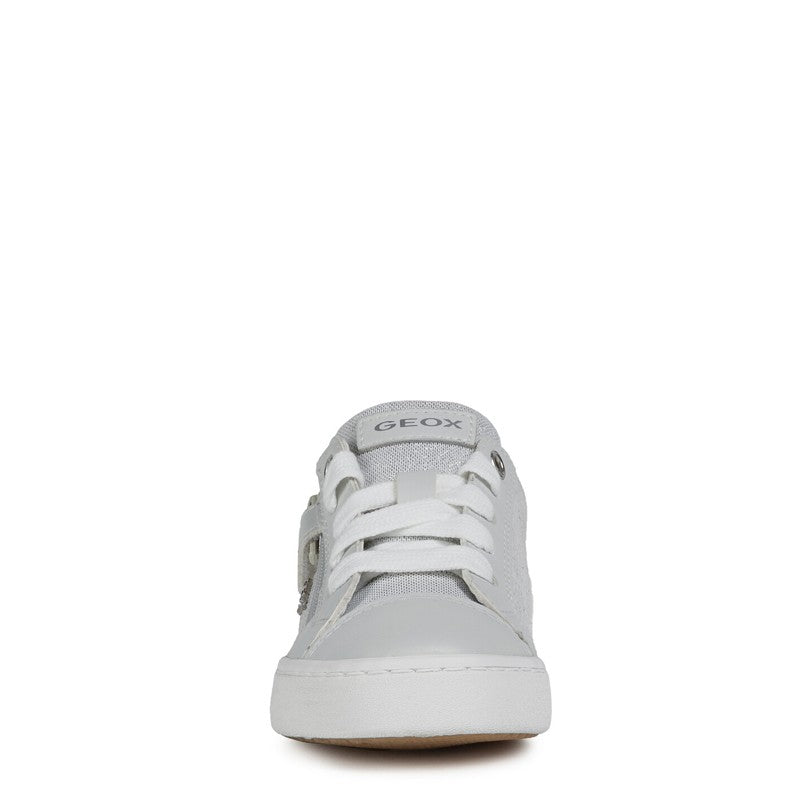 Buty sneakersy dla dziewczyn Geox J02D5B-007BC-C0007 kolor srebrny -  - #tag1# - #tag2# - #tag3# - #tag4#