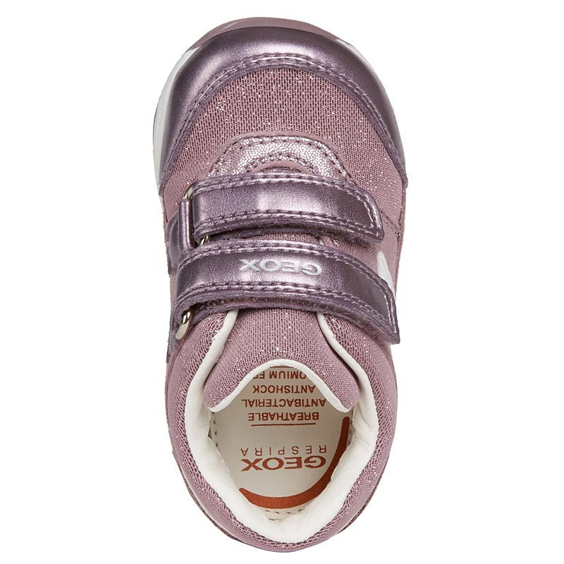 Buty sneakersy dziewczęce Geox B840LA-0MAAS-C8025 róż -  - #tag1# - #tag2# - #tag3# - #tag4#