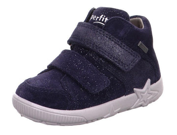 Buty sneakersy wysokie dla dziewczyn Superfit 1-006441-8000 kolor granat -  - #tag1# - #tag2# - #tag3# - #tag4#