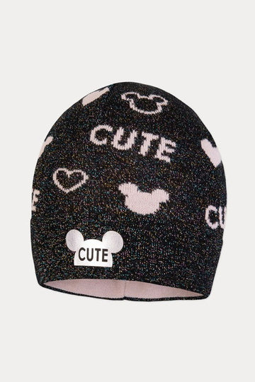 Czapka GISELLE dla dzieci Broel kolor czarny -  - #tag1# - #tag2# - #tag3# - #tag4#