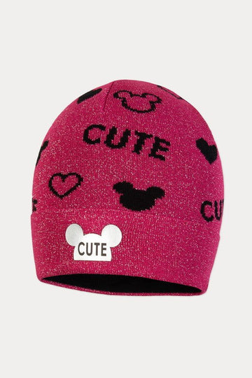 Czapka GISELLE dla dzieci Broel kolor fuksja -  - #tag1# - #tag2# - #tag3# - #tag4#