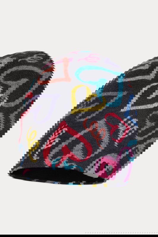 Czapka GOJA dla dzieci Broel kolor druk serca -  - #tag1# - #tag2# - #tag3# - #tag4#