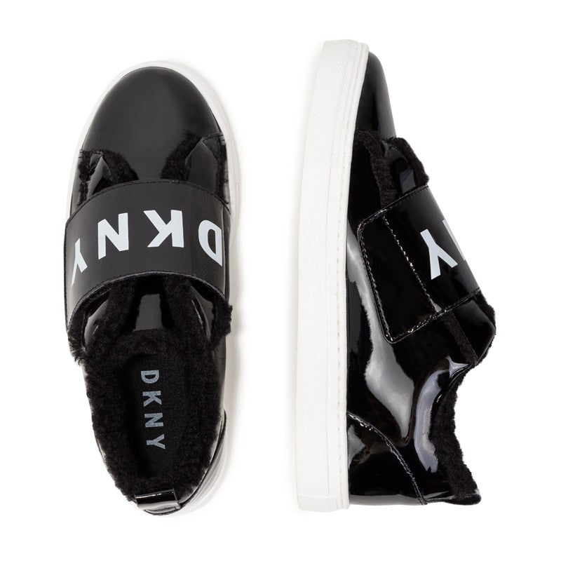 DKNY D39058-09B Sneakersy ocieplane dziewczęce kolor czarny -  - #tag1# - #tag2# - #tag3# - #tag4#