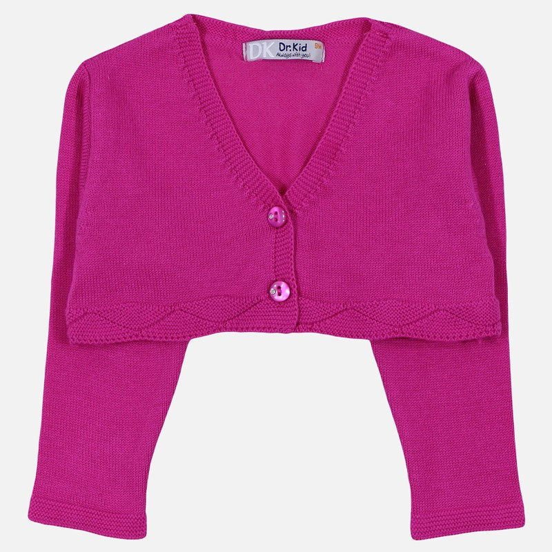 Dr.Kid DK372-760 bolerko dziewczęce kolor fuksja -  - #tag1# - #tag2# - #tag3# - #tag4#