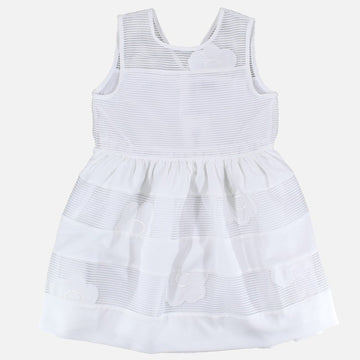 Dr.Kid DK492-000 sukienka dziewczęca elegancka kolor biały -  - #tag1# - #tag2# - #tag3# - #tag4#