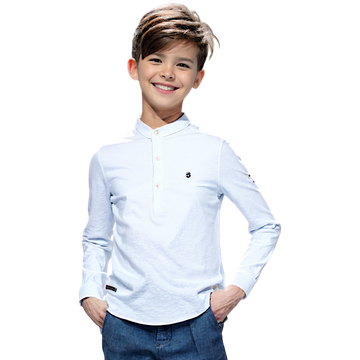 Boy's formal shirt white Breeze G475-2425