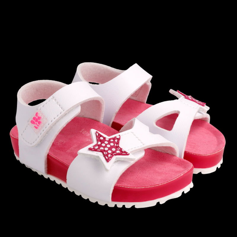 Garvalin Sandały dla dziewczynki 222440-B biały -  - #tag1# - #tag2# - #tag3# - #tag4#