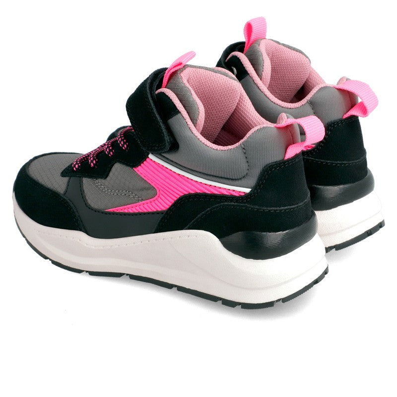 Garvalin Sneakersy dziewczęce 211661-B szary/fuksja -  - #tag1# - #tag2# - #tag3# - #tag4#