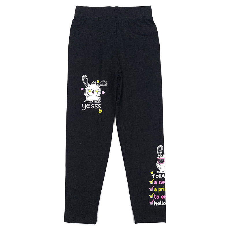 Getry Długie dziewczynka czarny 346-71023  GKMOD -  - #tag1# - #tag2# - #tag3# - #tag4#