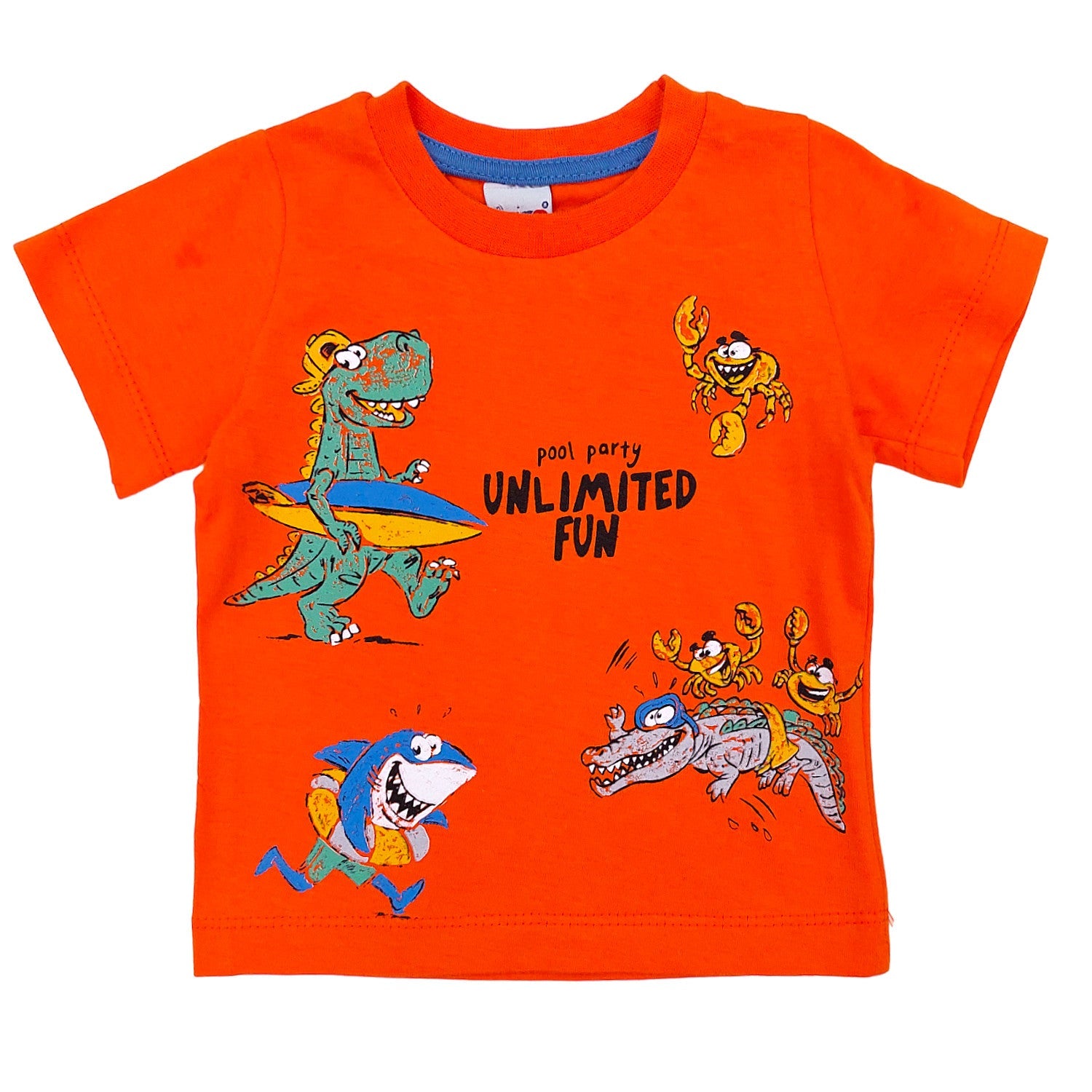 Komplet Dinozaur chłopak pomarańcz 158-28524 GKMOC -  - #tag1# - #tag2# - #tag3# - #tag4#