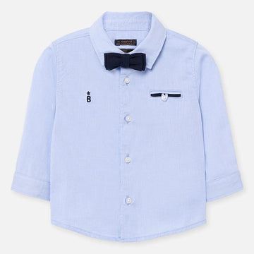 Koszula elegancka z muszką dla chłopczyków Mayoral 1162-87 Błękitny -  - #tag1# - #tag2# - #tag3# - #tag4#