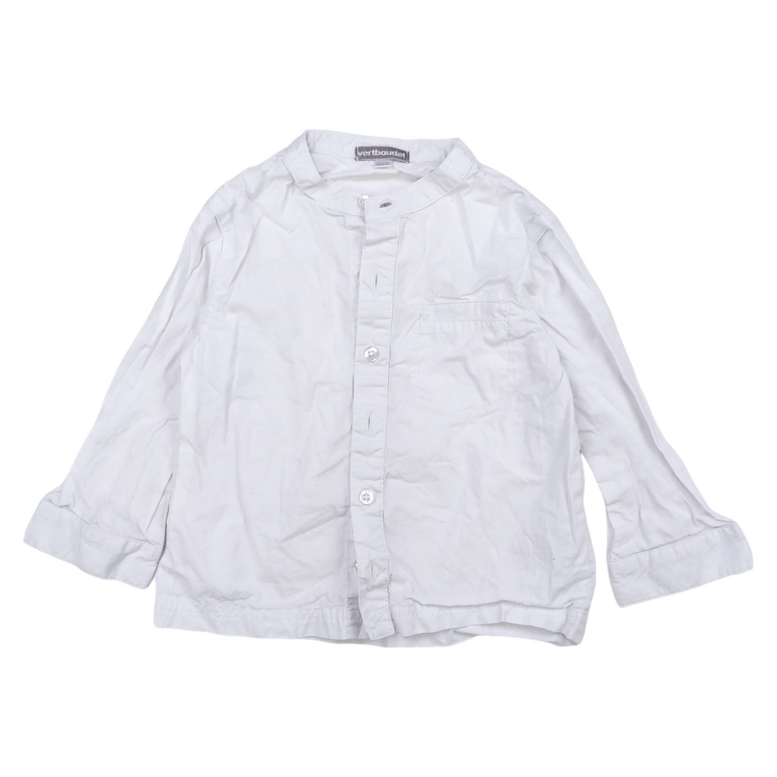 Koszula na stójce chłopięca używana Vertbaudet kod 26 -  - #tag1# - #tag2# - #tag3# - #tag4#