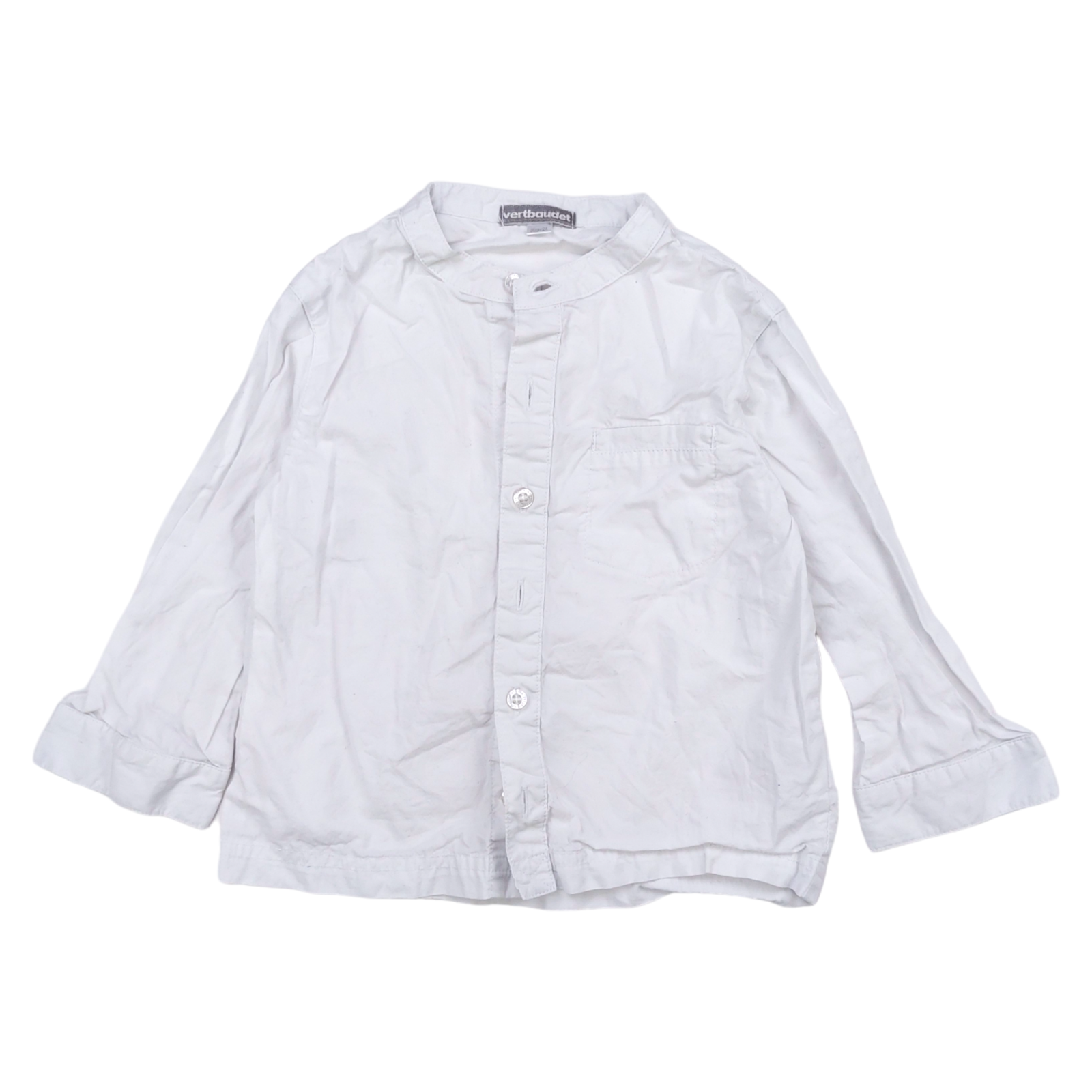 Koszula na stójce chłopięca używana Vertbaudet kod 26 -  - #tag1# - #tag2# - #tag3# - #tag4#