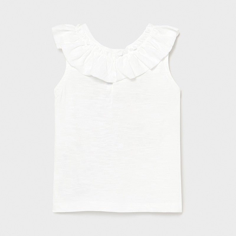 Koszulka na ramiączkach dziewczęca Mayoral 1083-23 Biały -  - #tag1# - #tag2# - #tag3# - #tag4#