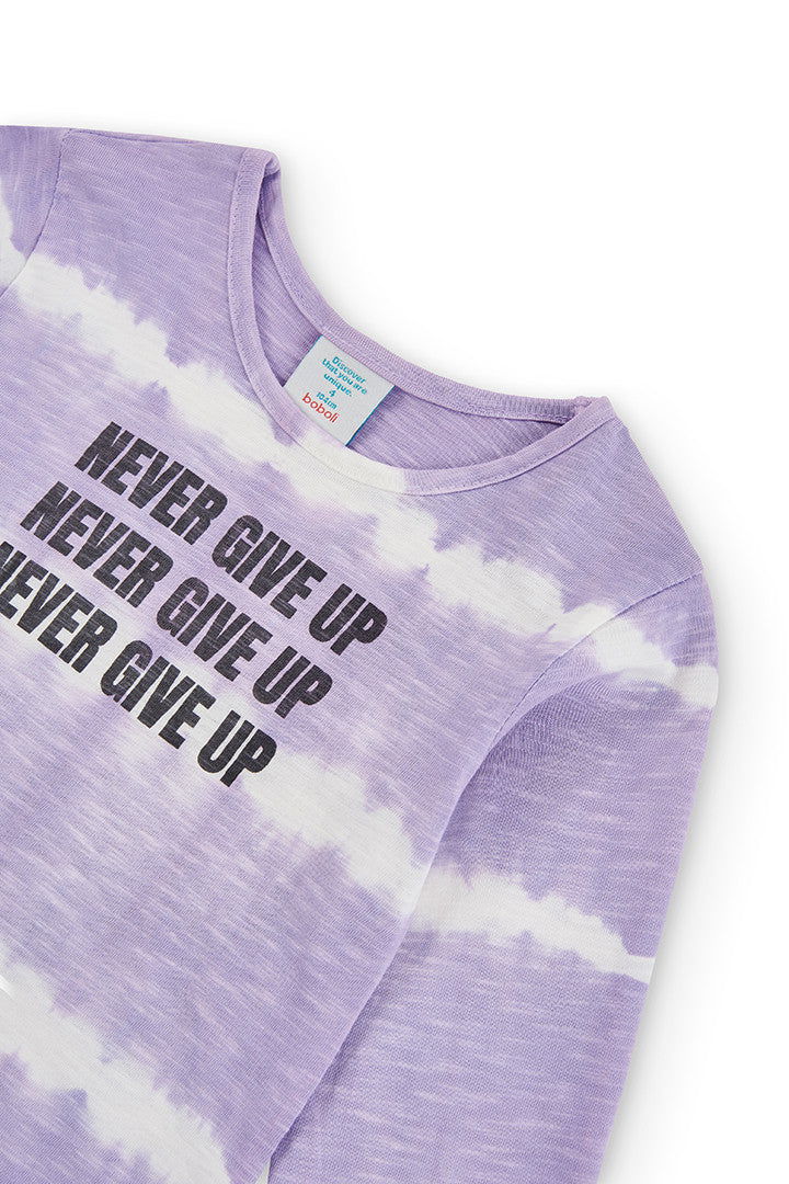 Koszulka z długim rękawem dla dziewczynki Boboli 425090-6109 kolor lawenda -  - #tag1# - #tag2# - #tag3# - #tag4#