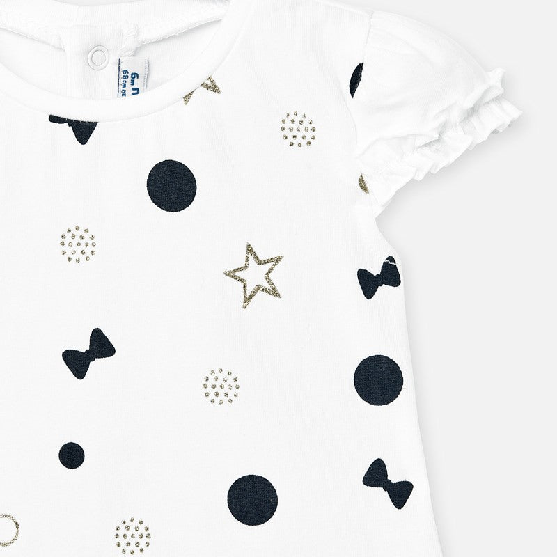 Koszulka z krótkim rękawem dziewczęca Mayoral 1057-58 Granatowy -  - #tag1# - #tag2# - #tag3# - #tag4#