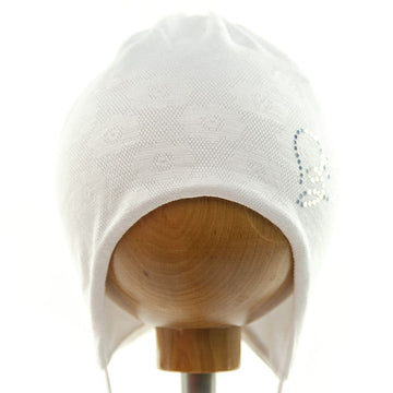 Krochetta czapka dziewczęca biała 20-461 -  - #tag1# - #tag2# - #tag3# - #tag4#