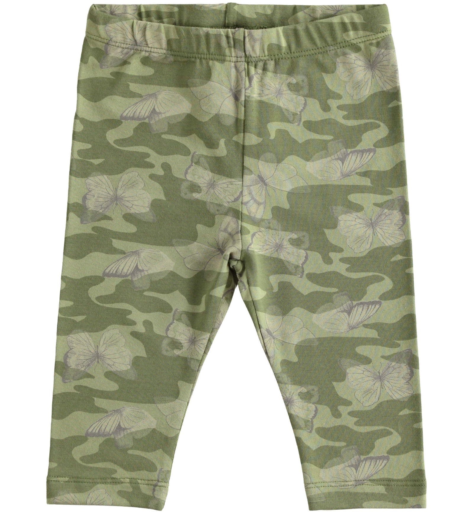 Krótkie leginsy dziewczęce iDO J768-6MS5 kolor zielony -  - #tag1# - #tag2# - #tag3# - #tag4#