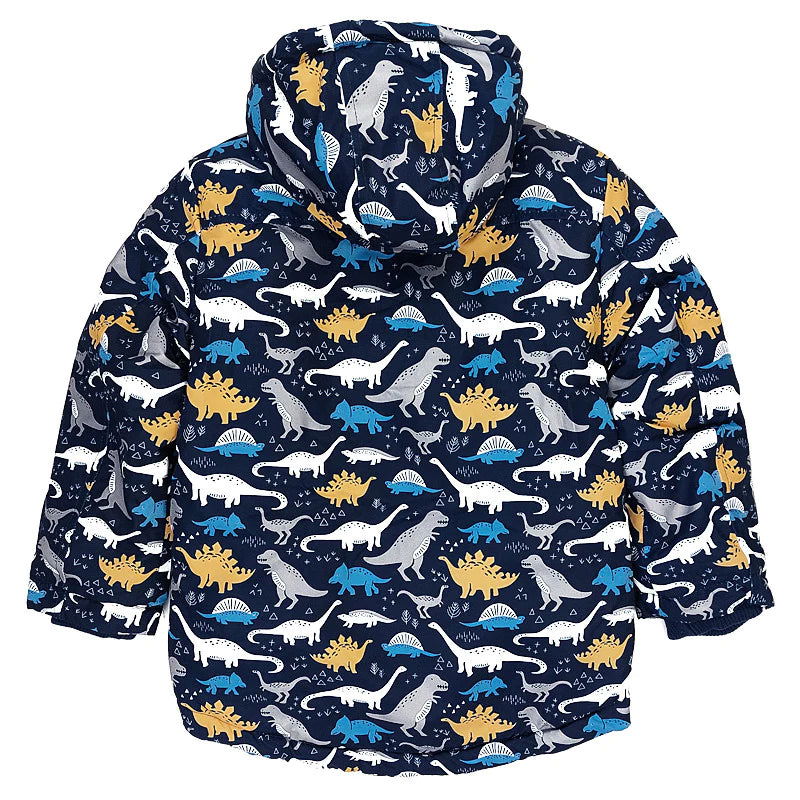 Kurtka Zimowa Dinozaury chłopak granat AC-6620-71023  GKMOC -  - #tag1# - #tag2# - #tag3# - #tag4#