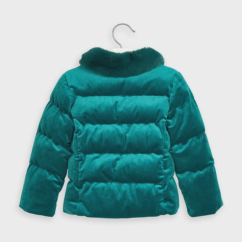 Kurtka welurowa dla dziewczynek Mayoral 4413-74 Zielony -  - #tag1# - #tag2# - #tag3# - #tag4#