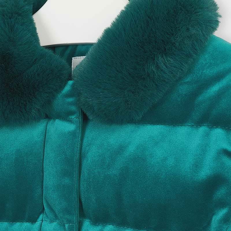 Kurtka welurowa dla dziewczynek Mayoral 4413-74 Zielony -  - #tag1# - #tag2# - #tag3# - #tag4#