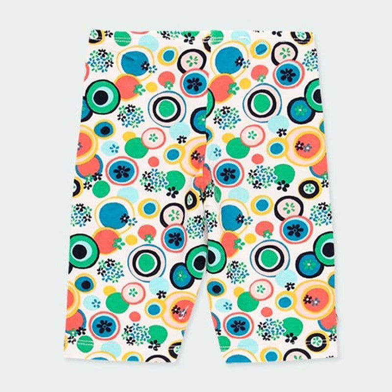 Leginsy z nadrukiem dla dziewczynki Boboli 224042-9825 kolor zielony -  - #tag1# - #tag2# - #tag3# - #tag4#