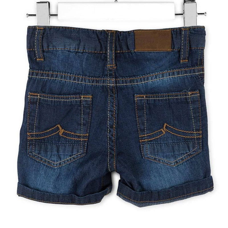 Losan 717-9660AC-741 szorty jeans kolor granat -  - #tag1# - #tag2# - #tag3# - #tag4#