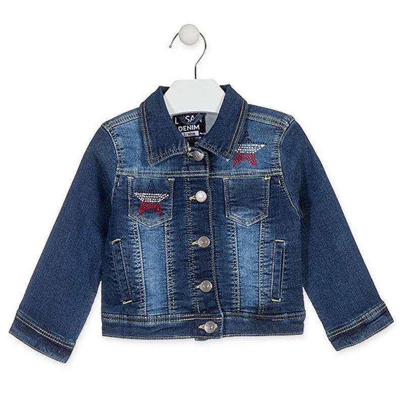 Losan Kurtka dziewczęca denim granat 916-2005AA-741 -  - #tag1# - #tag2# - #tag3# - #tag4#