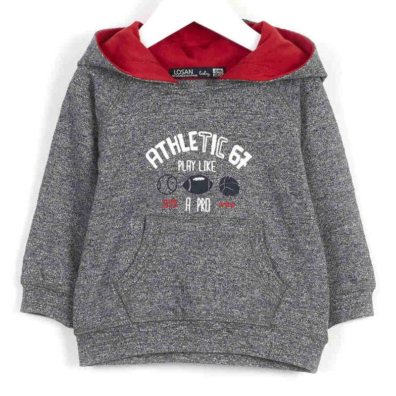 Losan bluza 627-6001AC kolor szary -  - #tag1# - #tag2# - #tag3# - #tag4#