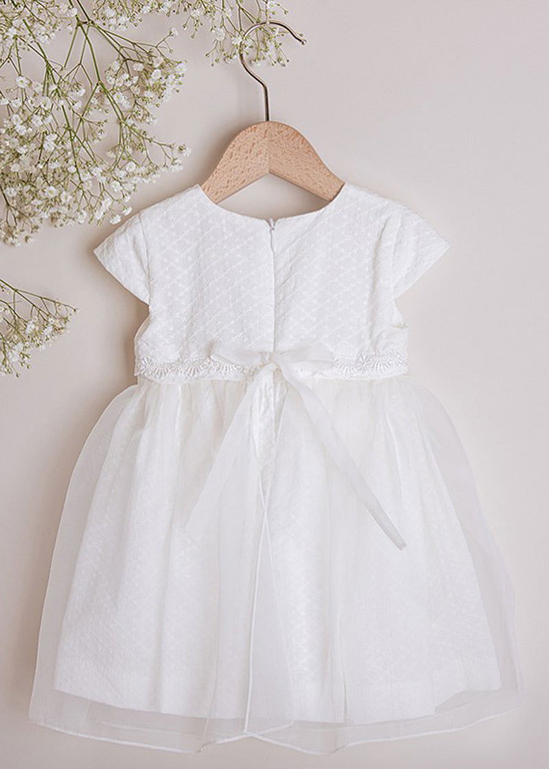 MINIMI 44/20 Sukienka elegancka kolor śmietanka -  - #tag1# - #tag2# - #tag3# - #tag4#