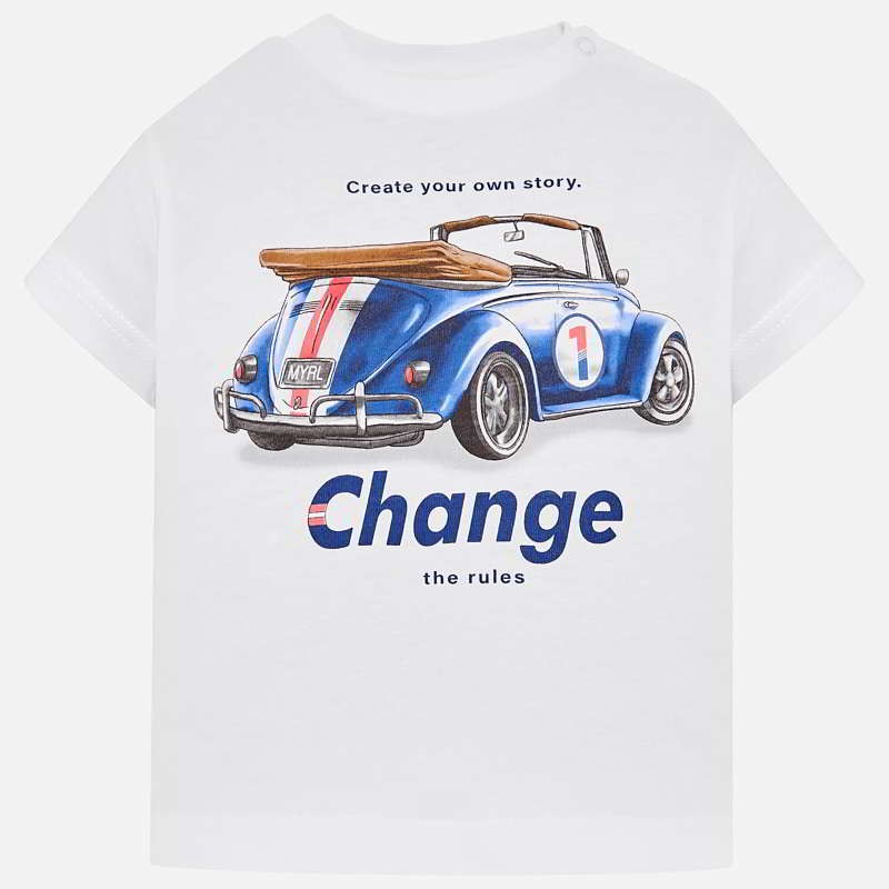 Mayoral 1024-88 Koszulka chłopięca kolor biały -  - #tag1# - #tag2# - #tag3# - #tag4#