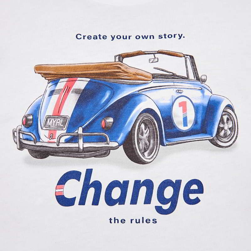 Mayoral 1024-88 Koszulka chłopięca kolor biały -  - #tag1# - #tag2# - #tag3# - #tag4#