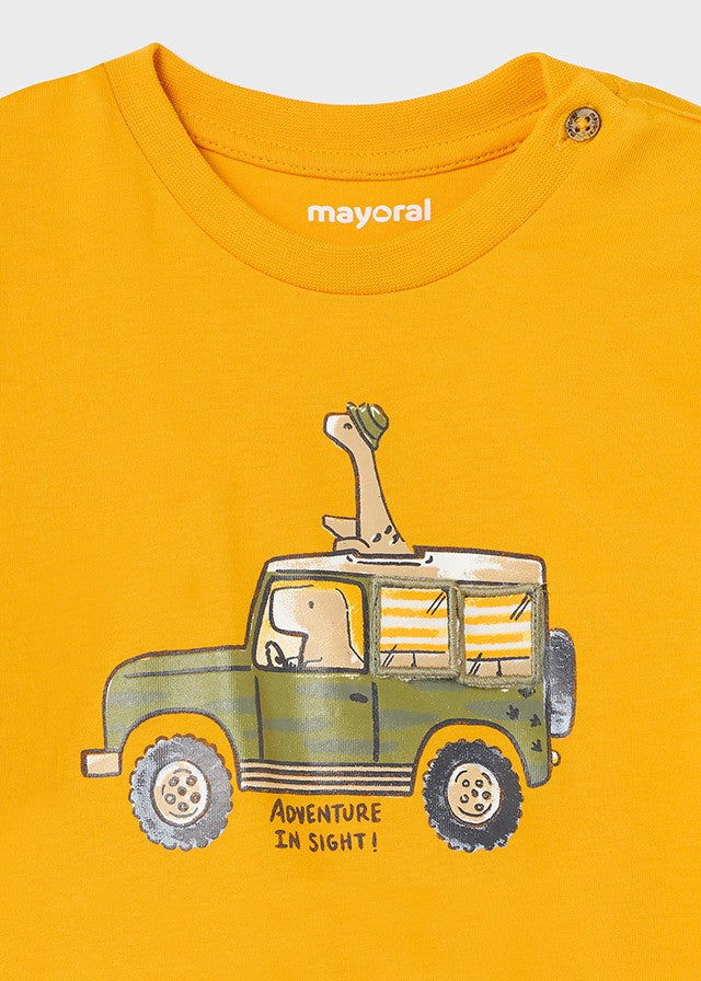 Mayoral 1029-44 Koszulka z krótkim rękawem chłopiec kolor bursztyn -  - #tag1# - #tag2# - #tag3# - #tag4#