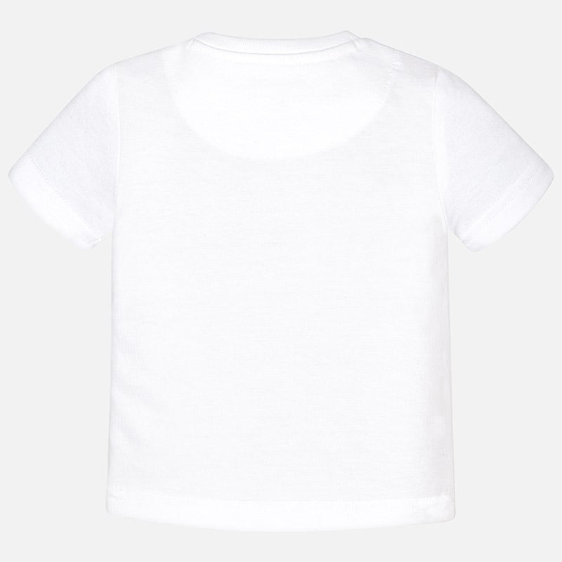 Mayoral 1044-39 Koszulka krótki rękaw kolor Biały -  - #tag1# - #tag2# - #tag3# - #tag4#