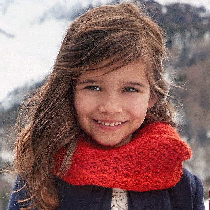 Mayoral 10503-25 Komin dziewczęcy zimowy czerwony -  - #tag1# - #tag2# - #tag3# - #tag4#