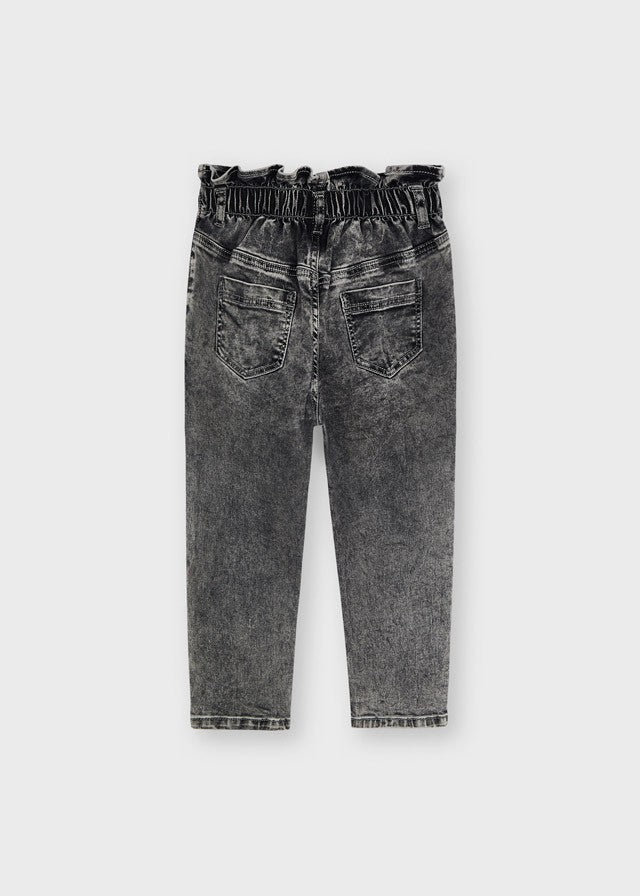Mayoral 11-04577-062 Spodnie slouchy jeans dziewczynka 4577-62 Szary -  - #tag1# - #tag2# - #tag3# - #tag4#