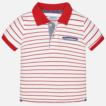 Mayoral 1134-45 Koszulka chłopięca polo kolor czerwony -  - #tag1# - #tag2# - #tag3# - #tag4#