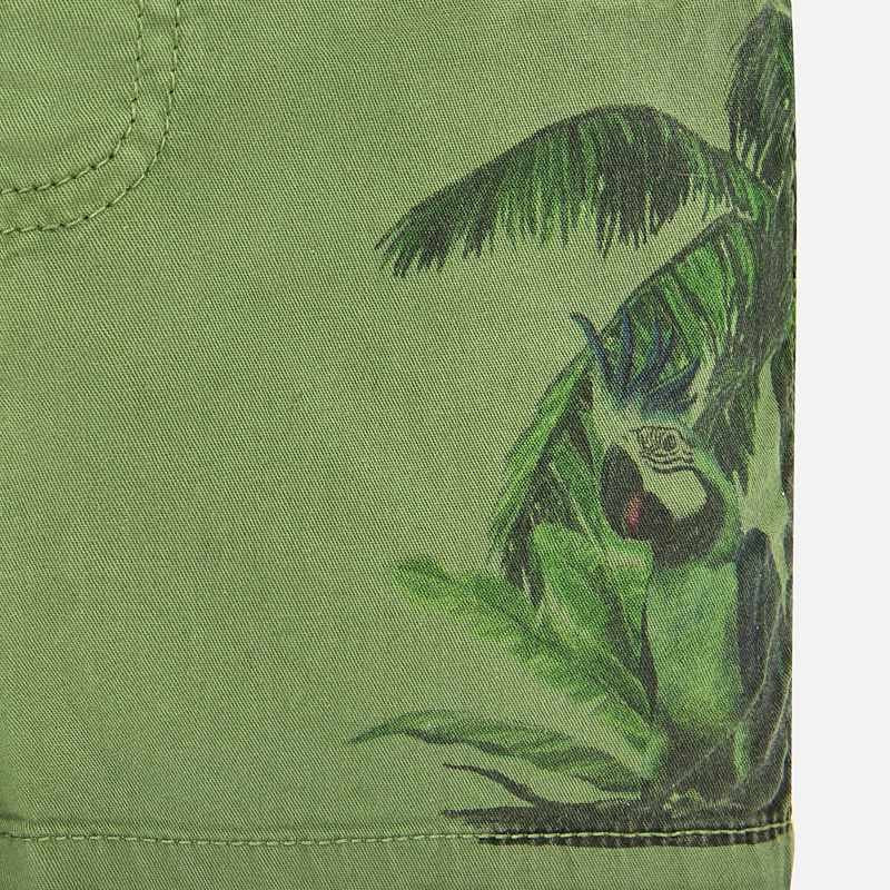 Mayoral 1248-50 Bermudy chłopięce z nadrukiem zielone -  - #tag1# - #tag2# - #tag3# - #tag4#