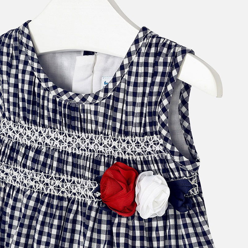 Mayoral 1928-52 Sukienka dziewczęca kolor Granatowy -  - #tag1# - #tag2# - #tag3# - #tag4#