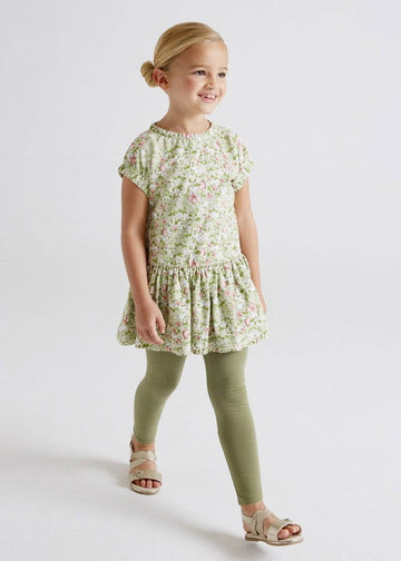 Mayoral 22-00748-018 Leginsy długie dziewczynka 748-18 liść laurowy -  - #tag1# - #tag2# - #tag3# - #tag4#